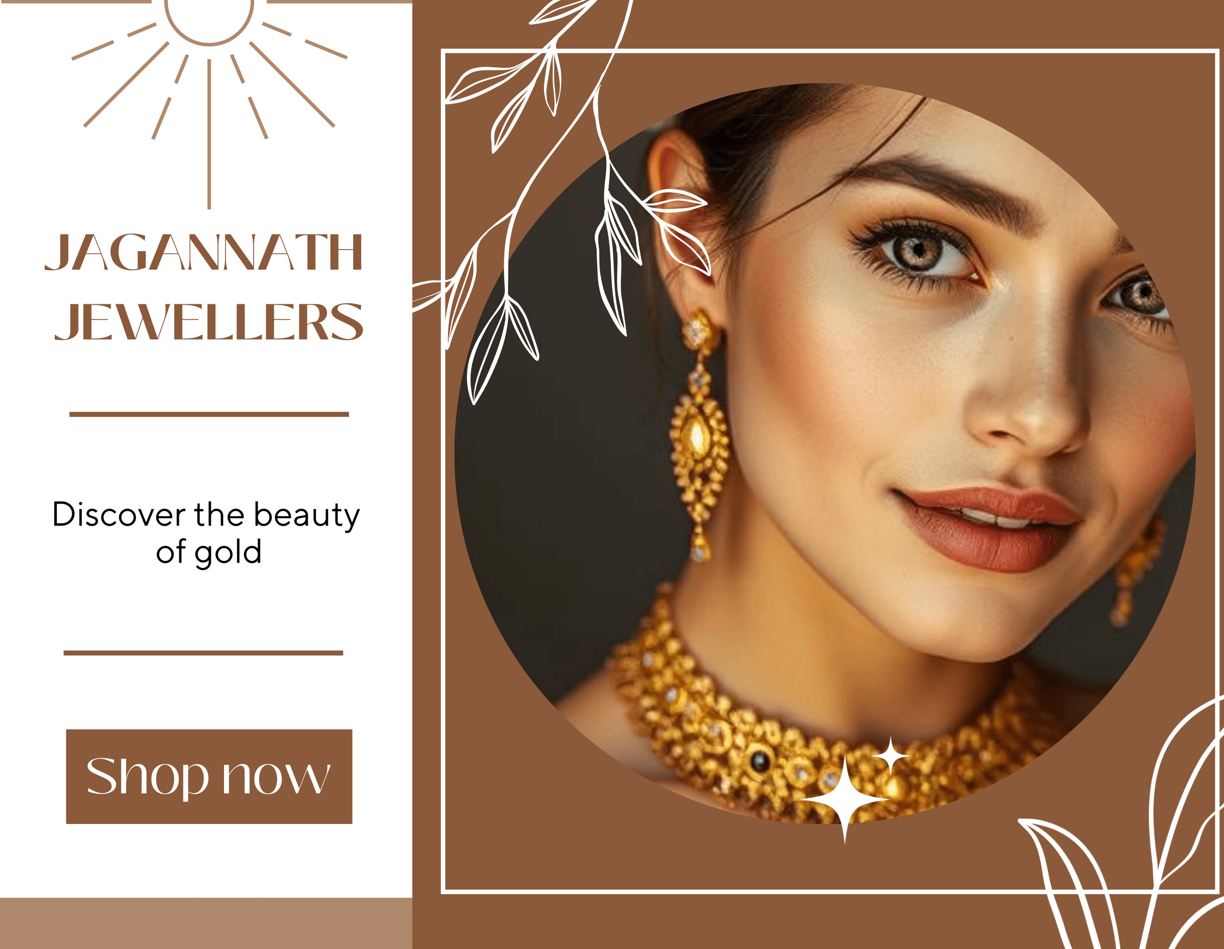 Jagannath Jewellers Gold Wedding Set for mobile