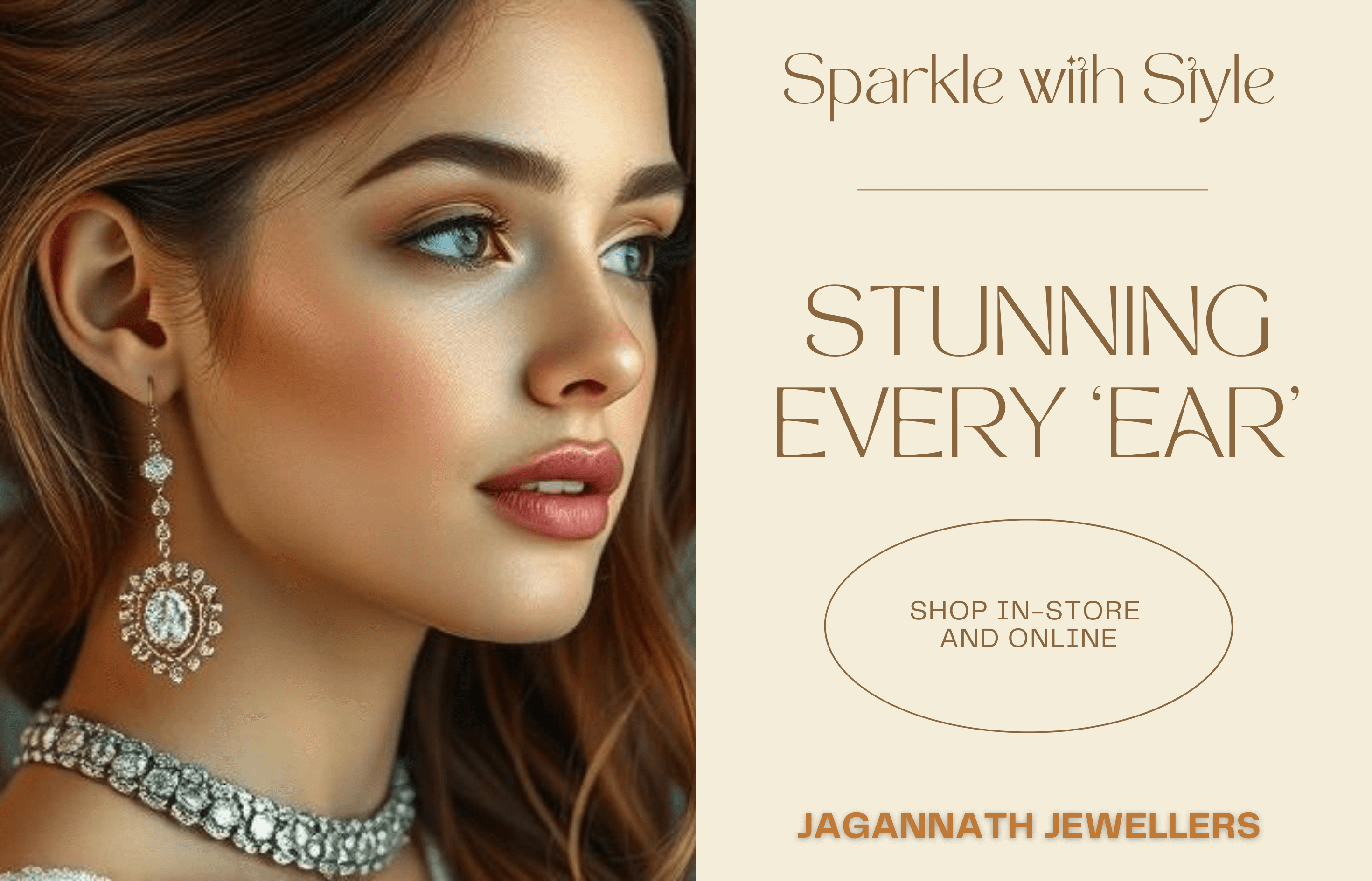 Jagannath Jewellers Silver Bridal Earrings for mobile